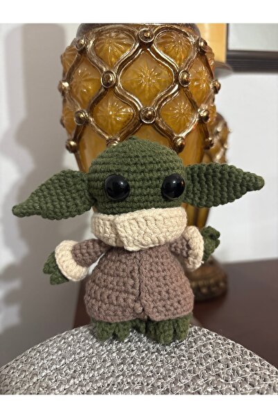 Amigurumi Yoda Oyuncak