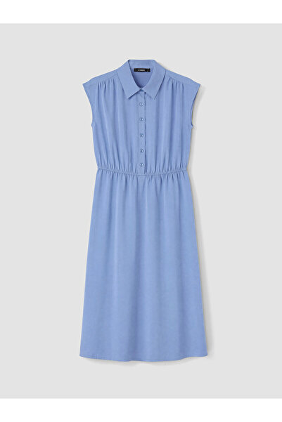 LC Waikiki Trendlucky Modal Blend Dress with Waist Belt