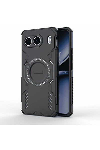 Techsuit Case for OnePlus Nord 4, ArmorMag Case, blue - black