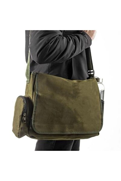 DENOKMODA Khaki Postman Bag