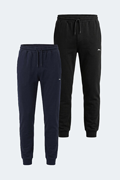 Slazenger Savage Set of 2 Men's Black - Navy Blue Sweatpants
