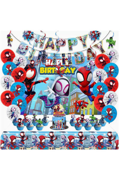 Choice6 A **Spidey And His Amazing Friends Theme Kids Girls Favors Swirls Hap...