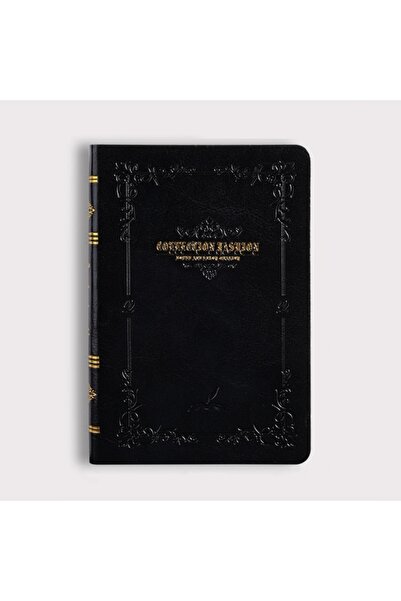 choice2 A6 black A6A7 Vintage Hot Gold Printed Notebook Cute Compact Portable...