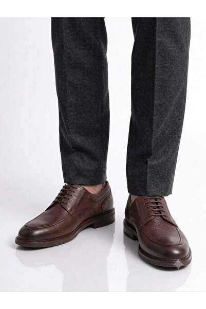 oktay kundura S3530 Genuine Leather Eva Sole Decorative Lace-Up Classic Men's...