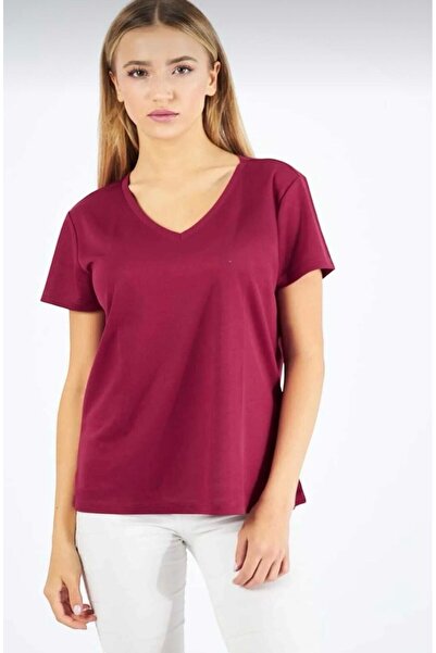 YÜKSEL IŞIK V-Neck Sports T-Shirt