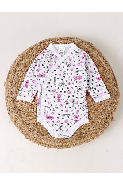 MiniKids Body Imprimat Baby boy Bear, roz