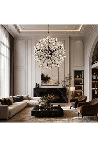 DIGITAL Merchandise Candelabru Cristal PETERHOF Eleganza, Ø50cm, 18x G4, Diam...