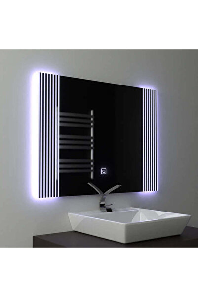 OEM Oglinda LED Dreptunghiulară, 80x60cm, Infinity Frame Basic Touch 1005S-20A
