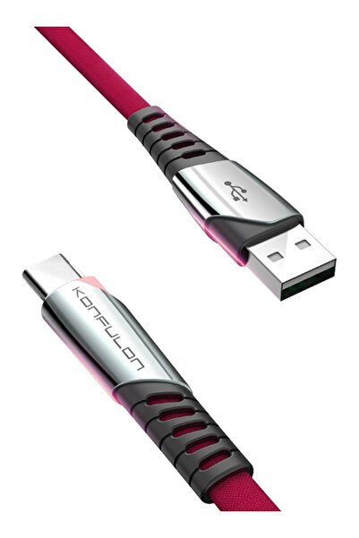 Fuchsia Dc18 type-c cable 1m 5a - red