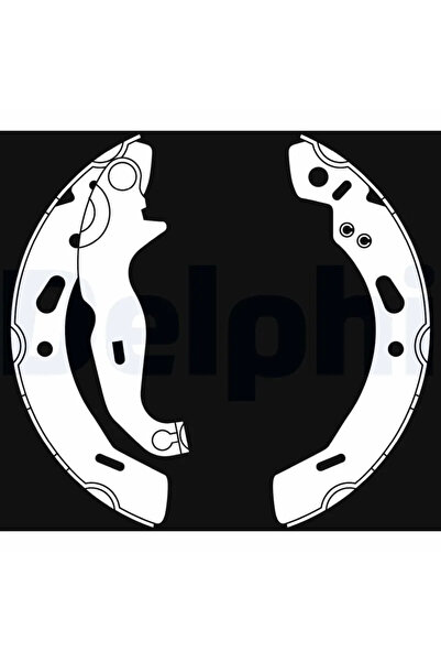 DELPHİ Set Saboti Frana Ford Fiesta 6/Fiesta Limuzina/Ka Ford Australia Fiest...