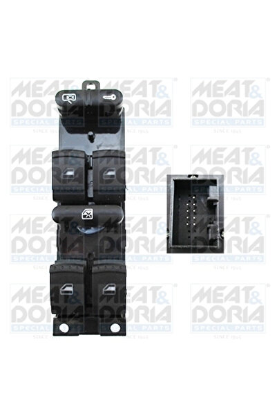 MEATDORIA Panou Comanda Geam Fata Stanga 26345 Skoda Fabia 1/Fabia 1 Praktik/...