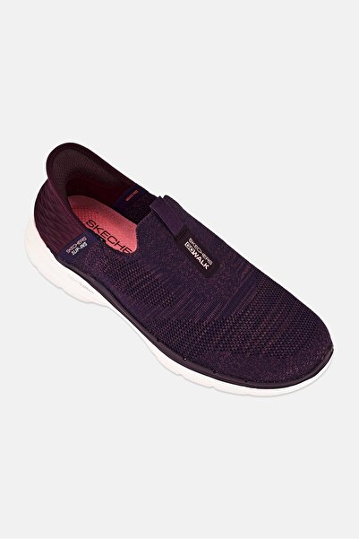 SKECHERS Women Fabulous View Slip On Walking Shoes, Purple