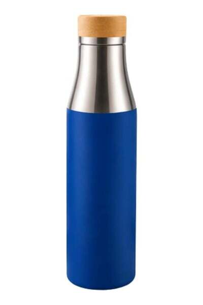HXD Zoomlion Sustainable Stainless Steel Water Bottle with Bamboo Lid and Sil...