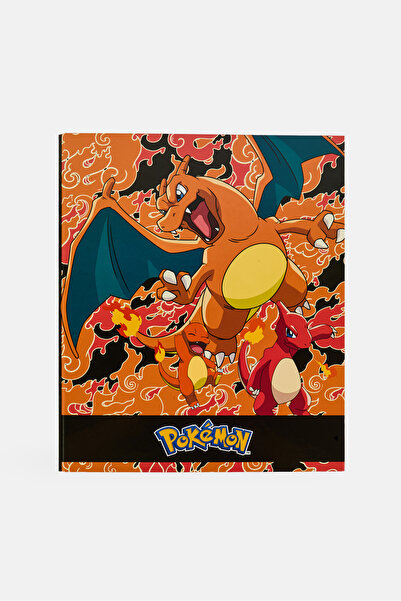 Pokemon Charmander Evolution A4 Ring Binder, Multicolor