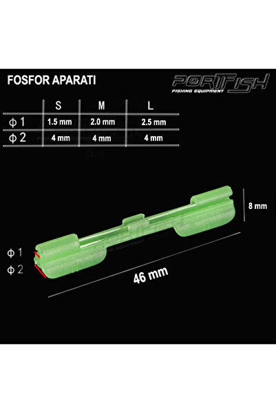 LİNEAEFFE Fosfor Takma Aparatı ( 10 lu Paket ) L
