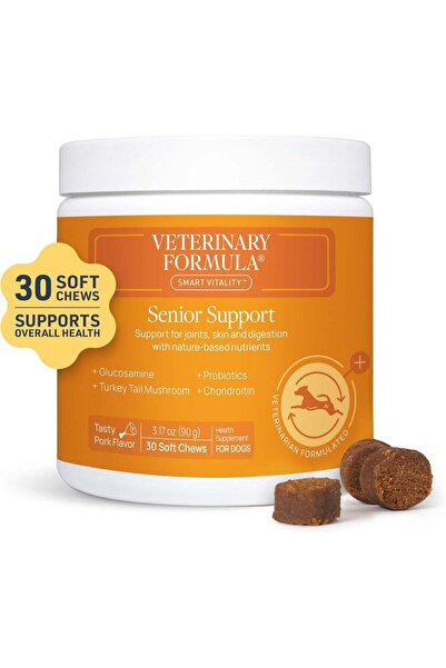 Veterinary Formula Clinical Care SynergyLabs Senior Support Soft Chews for Do...