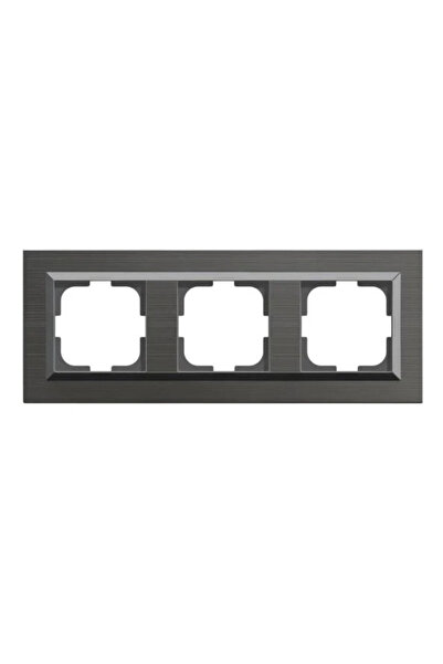 Generic Brand 1 Piece Ovivo Magnetic Gray Triple Frame Quantum