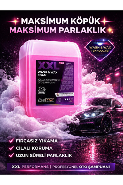 carprof XXL FIRÇASIZ OTO YIKAMA ŞAMPUANI