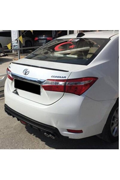 GARDENAUTO سبويلر تويوتا كورولا 2013-2017 بيانو اسود