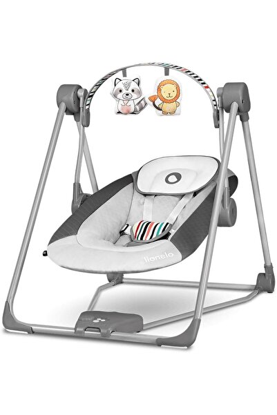 Lionelo Otto Electric Babysitter Baby Swing 2-in-1, 5 Swing Speeds | Timer, S...