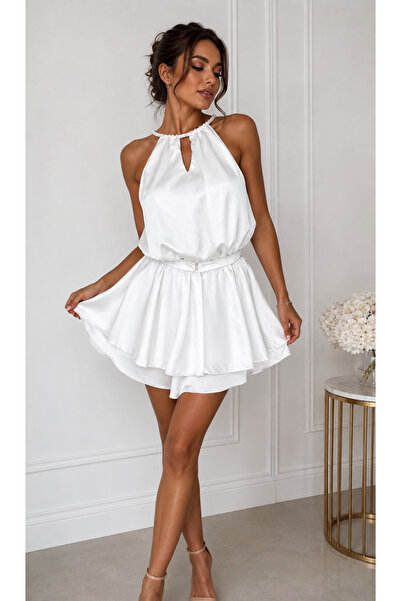prettybrand salopeta de ocazie din satin