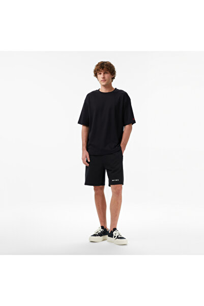 United4 Regular Fit Men's Black Shorts