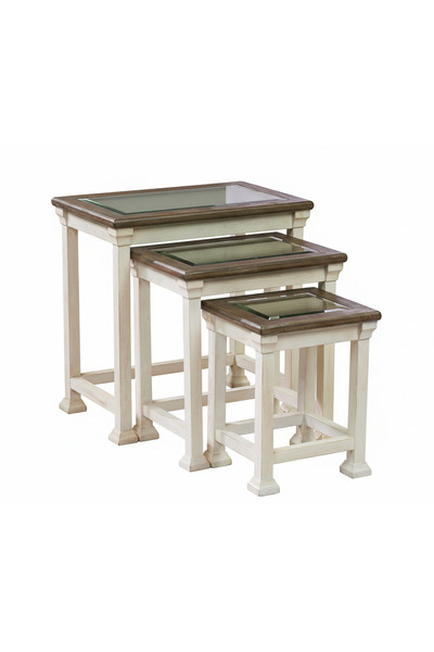 Crestview Collection S/3 Nesting Tables