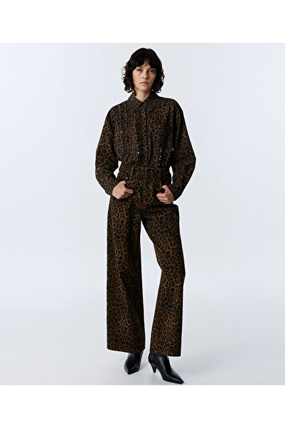 Twist LEOPAR DESEN PANTOLON