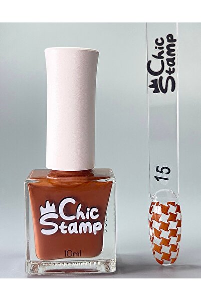 Unails CHICSTAMP 15 KİREMİT RENGİ