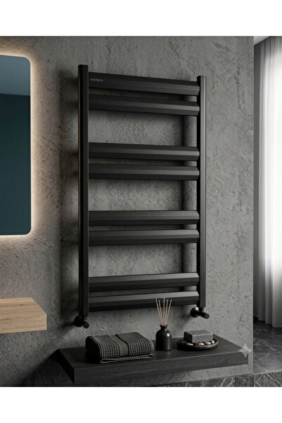 ALDERA 6/10 SIRIUS SİYAH ALUMINYUM HAVLUPAN (58*96 cm)