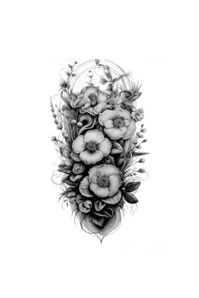 FlashTattoosRomania Tatuaj Temporar, Tatuaje Flash România, Grădina cu Maci, ...