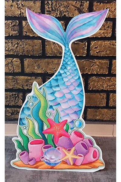 Bolat Dijital KUYRUKLU DENİZ KONSEPTİ AYAKLI MAKET 45 CM
