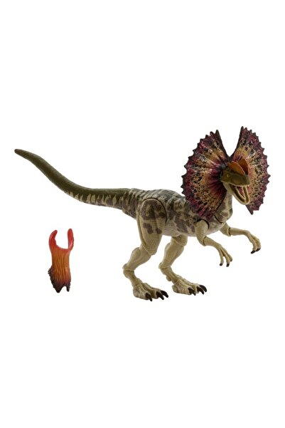 mattel Jurassic World Rebirth Hammond Collection Figurina articulata Dilophos...