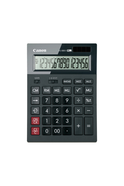 Canon Calculator de birou Canon, 16 digits AS-888II