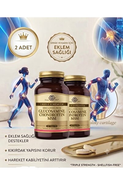 Solgar Glucosamine Chondroitin (glukozamin Glukosamin Kondroitin Msm 60 Table...