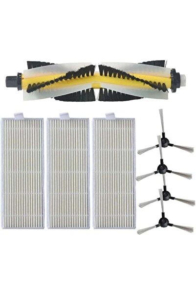 STARSTAR set of 8 replacement main and side brushes for the Bagottet BL509 ro...