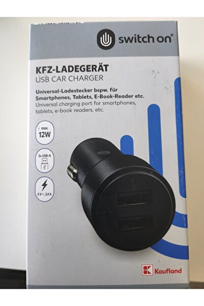Switch On Araç Şarjı (2 li)