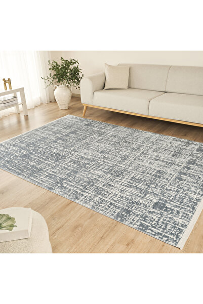 Kaşmir Halı 7/24 Sahara Softline Nest Blue 50x80 cm