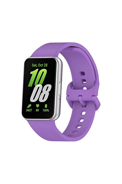 Techsuit Μωβ λουράκι σιλικόνης (Galaxy Fit3)