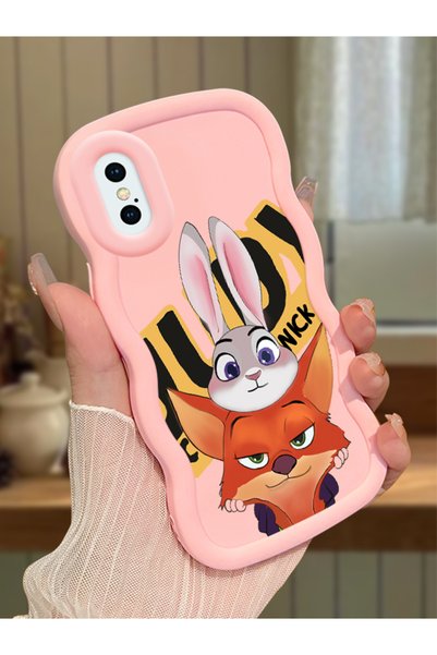 Hontinga حافظة متوافقة مع هاتف iPhone XS، حافظة حماية للكاميرا من السيليكون ب...