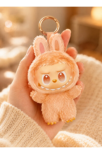 unbranded Labubu Blind Box Fabric Plush Doll Keychain with Vinyl Face, Abstra...