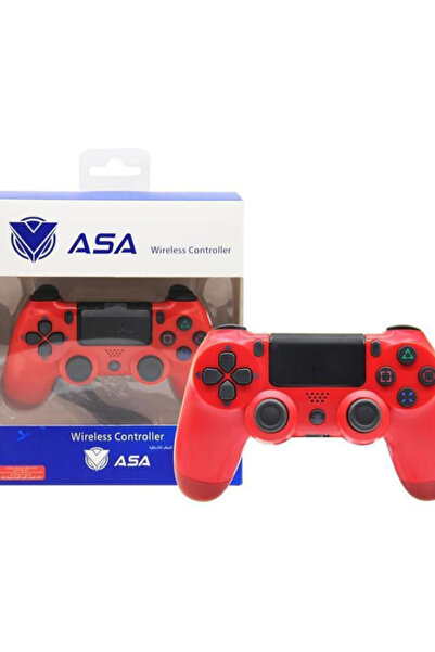ASA Play Station 4 Red Color Wireless Gamepad Joystick Video Game Controller ...