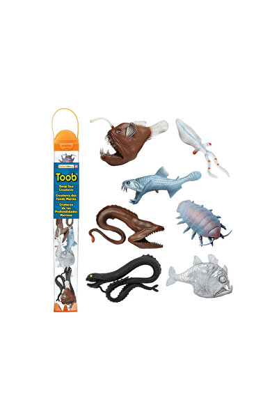 Safari Ltd Creaturi marine de adâncime. Set de figurine în tub Safari Ltd.