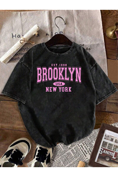 Prekarya design Unisex Oversize Vintage Washed Street Style Street Fashion Co...