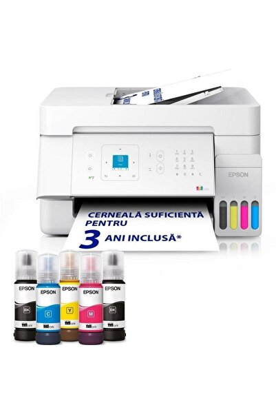 EPSON EcoTank L5396 Multifunction Inkjet Printer, A4, Wi-Fi, Network, Fax, ADF