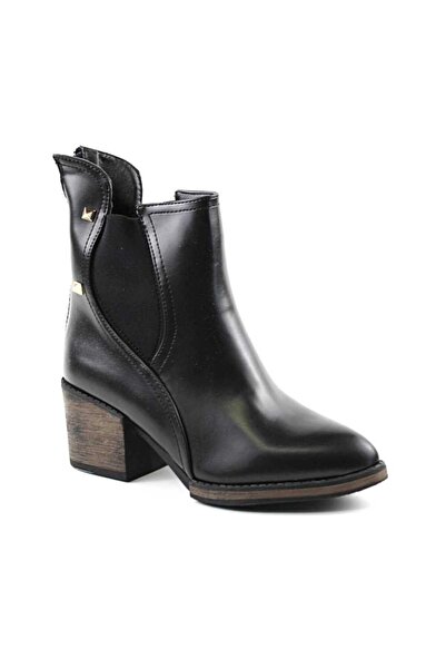mm Ghete stil ciocate , de dama , cu tinte A10088-BLACK
