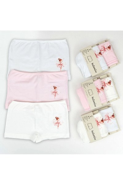 Katamino Binky 2'li Kız Boxer Set