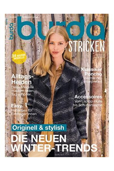 Burda Style Revista Burda Tricotaje Iarna 2022 editata in limba germana, nr 6...
