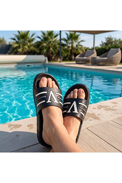 GEZER Summer Men's Eva Slippers Suitable for Wet Floors