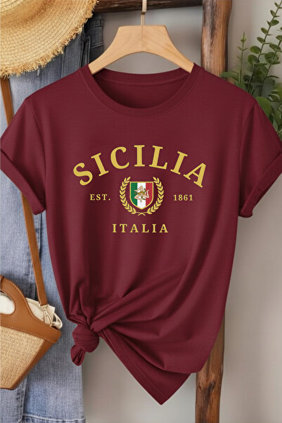 l'eivor Sicily Printed Cotton Women's T-Shirt